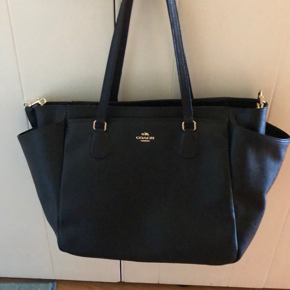 Coach big purse/diaper bag